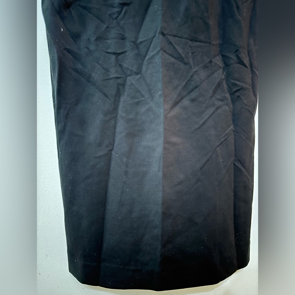 Antonio Berardi Women Black Sheer Back Long Sleeve Dress Size 38 - Picture 7 of 13